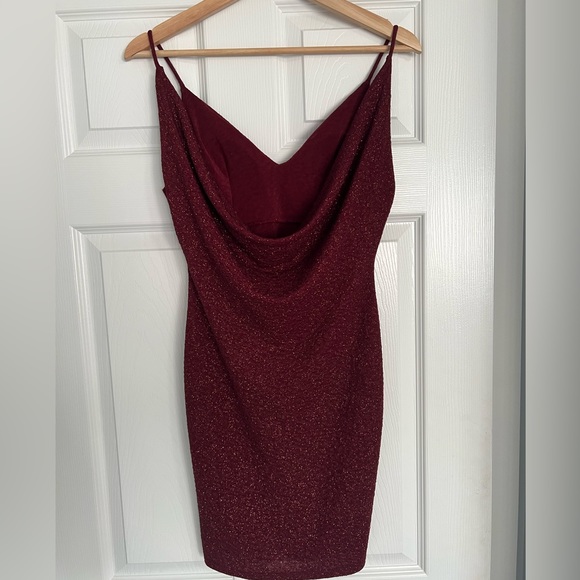 Medium cocktail mini dress sparkle - Picture 3 of 4